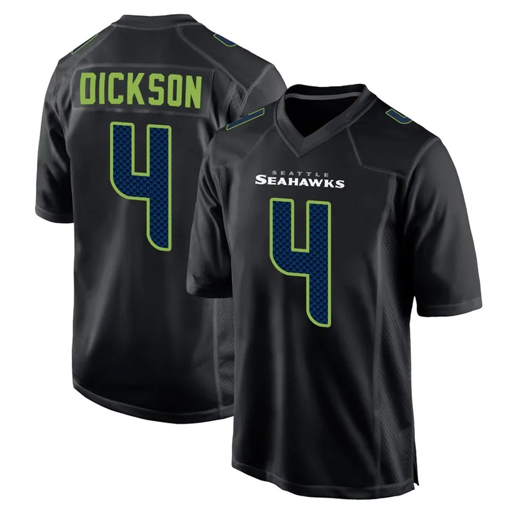 CAdoa S.Seahawks #4 Michael Dickson Player Black Limited Fashion Home Game Stitched Jerseys