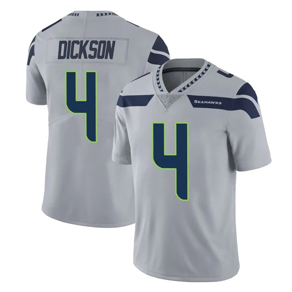 CAdoa S.Seahawks #4 Michael Dickson Player Gray Limited Vapor Untouchable Home Game Stitched Jerseys