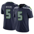 CAdoa S.Seahawks #5 Jason Myers Player Navy Limited Vapor F.U.S.E. Home Game Stitched Jerseys