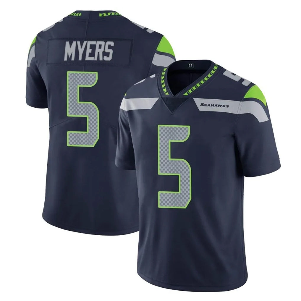CAdoa S.Seahawks #5 Jason Myers Player Navy Limited Vapor Untouchable Home Game Stitched Jerseys