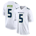 CAdoa S.Seahawks #5 Jason Myers Player White Tundra Fashion Home Game Stitched Jerseys