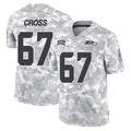 CAdoa S.Seahawks #67 Charles Cross Player Arctic Camo Limited Salute To Service Home Game Stitched Jerseys