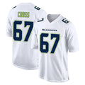 CAdoa S.Seahawks #67 Charles Cross Player White Tundra Fashion Home Game Stitched Jerseys
