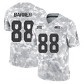 CAdoa S.Seahawks #88 AJ Barner Player Arctic Camo Limited Salute To Service Home Game Stitched Jerseys