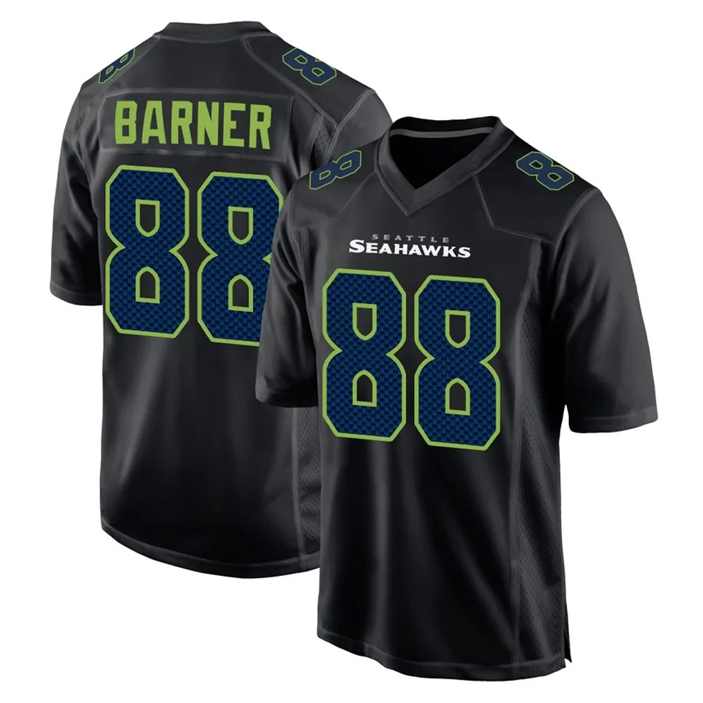 CAdoa S.Seahawks #88 AJ Barner Player Black Limited Fashion Home Game Stitched Jerseys