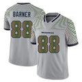 CAdoa S.Seahawks #88 AJ Barner Player Grey Limited 2025 Rivalries Collection Home Game Stitched Jerseys