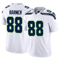 CAdoa S.Seahawks #88 AJ Barner Player White Limited Vapor F.U.S.E. Home Game Stitched Jerseys