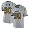 CAdoa S.Seahawks #90 Jarran Reed Player Grey Limited 2025 Rivalries Collection Home Game Stitched Jerseys