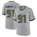 CAdoa S.Seahawks #91 Byron Murphy II Player Grey 2025 Rivalries Collection Home Game Stitched Jerseys