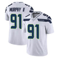 CAdoa S.Seahawks #91 Byron Murphy II Player White Limited Vapor Untouchable Home Game Stitched Jerseys