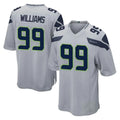 CAdoa S.Seahawks #99 Leonard Williams Player Gray Home Game Stitched Jerseys
