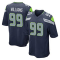 CAdoa S.Seahawks #99 Leonard Williams Player Navy Home Game Stitched Jerseys