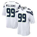 CAdoa S.Seahawks #99 Leonard Williams Player White Home Game Stitched Jerseys