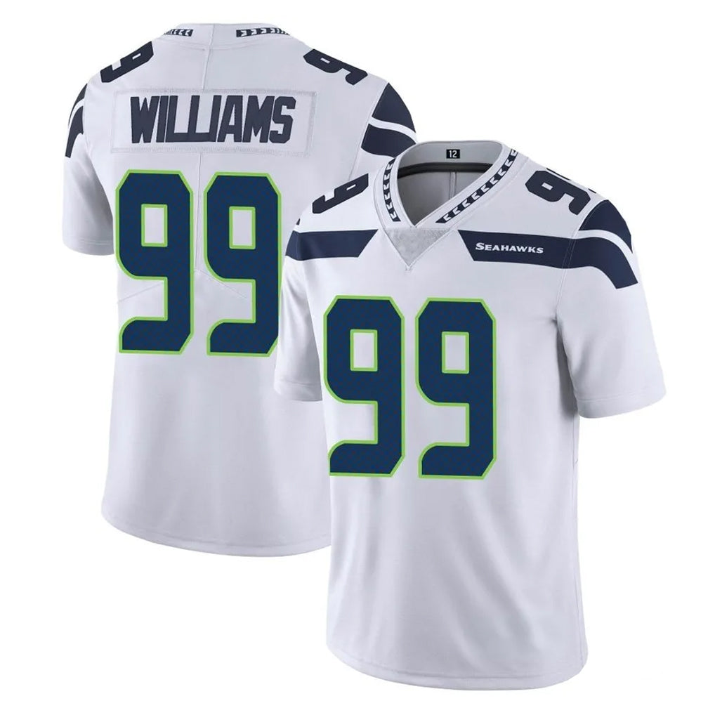 CAdoa S.Seahawks #99 Leonard Williams Player White Limited Vapor Untouchable Home Game Stitched Jerseys