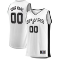 CAdoa SA.Spurs Fanatics White Fast Break Custom Replica Jerseys - Association Edition
