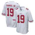 CAdoa SF.49ers #19 Deebo Samuel Sr. Player White Home Game Stitched Jerseys