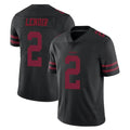 CAdoa SF.49ers #2 Deommodore Lenoir Player Black Alternate Limited Vapor Untouchable Home Game Stitched Jerseys