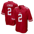 CAdoa SF.49ers #2 Deommodore Lenoir Player Red Home Game Stitched Jerseys
