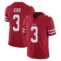 CAdoa SF.49ers #3 Christian Kirk Player Red Limited Vapor Untouchable Home Game Stitched Jerseys