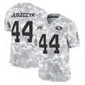 CAdoa SF.49ers #44 Kyle Juszczyk Player Arctic Camo Limited Salute To Service Home Game Stitched Jerseys