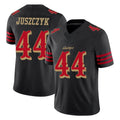 CAdoa SF.49ers #44 Kyle Juszczyk Player Black Limited Rivalries Collection Home Game Stitched Jerseys