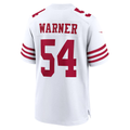 CAdoa SF.49ers #54 Fred Warner White Player Game Stitched Jerseys