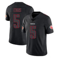 CAdoa SF.49ers #5 Mike Evans Player Black Impact Limited Home Game Stitched Jerseys