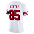 CAdoa SF.49ers #85 George Kittle White Alternate Vapor F.U.S.E. Stitched Limited Jerseys