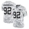 CAdoa SF.49ers #92 Osa Odighizuwa Player Arctic Camo Limited Salute To Service Home Game Stitched Jerseys