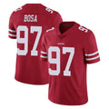 CAdoa SF.49ers #97 Nick Bosa Player Red Limited Vapor Untouchable Home Game Stitched Jerseys