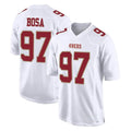 CAdoa SF.49ers #97 Nick Bosa Player White Fashion Home Game Stitched Jerseys