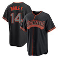 CAdoa SF.Giants #14 Patrick Bailey Player Black Alternate Limited Stitched Jerseys
