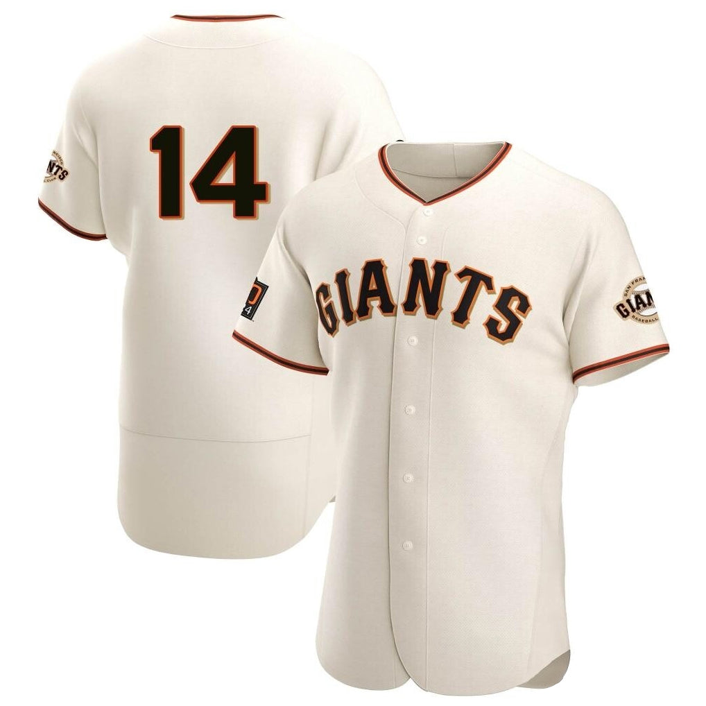 CAdoa SF.Giants #14 Patrick Bailey Player Cream Home Limited Elite Stitched Jerseys