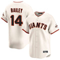 CAdoa SF.Giants #14 Patrick Bailey Player Cream Home Limited Stitched Jerseys