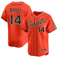 CAdoa SF.Giants #14 Patrick Bailey Player Orange Home Limited Stitched Jerseys