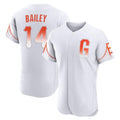 CAdoa SF.Giants #14 Patrick Bailey Player White City Connect Home Limited Elite Stitched Jerseys