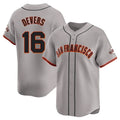 CAdoa SF.Giants #16 Rafael Devers Player Gray Home Limited Stitched Jerseys