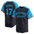 CAdoa SF.Giants #17 Heliot Ramos Player Navy National League All-Star Home Limited Stitched Jerseys