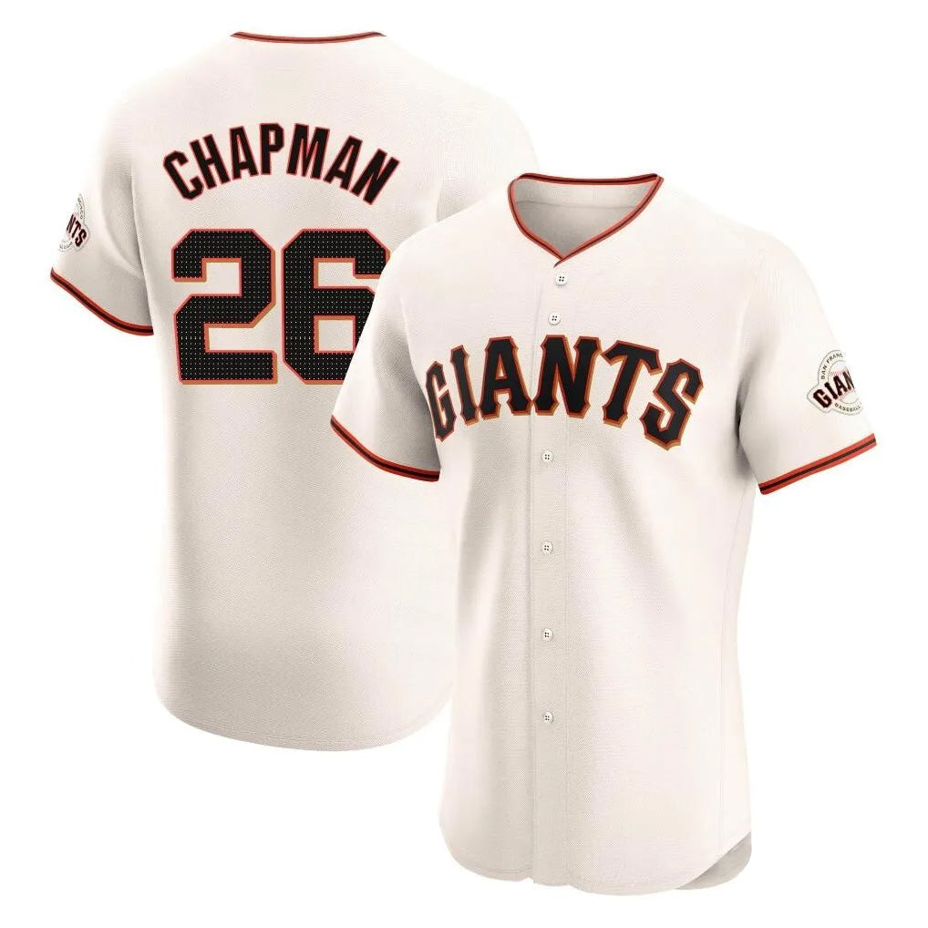 CAdoa SF.Giants #26 Matt Chapman Player Cream Home Limited Elite Stitched Jerseys