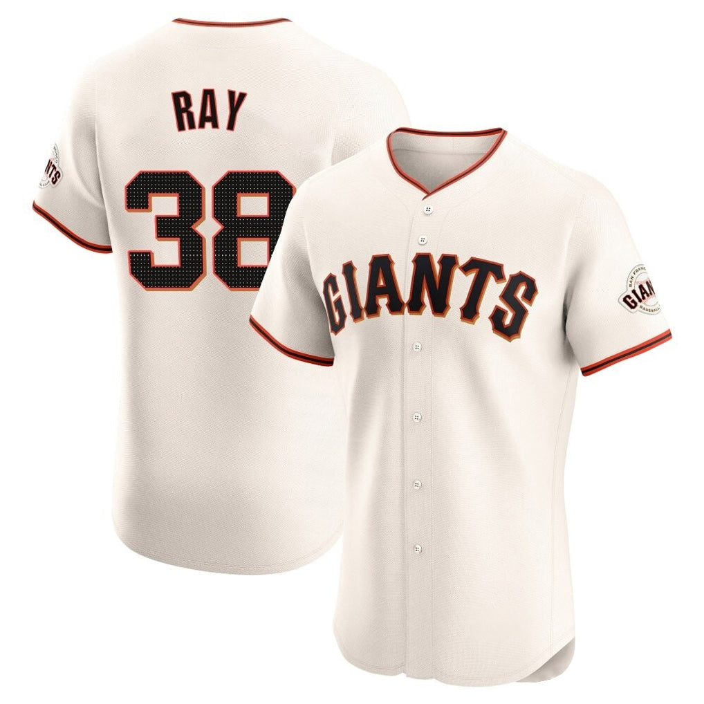 CAdoa SF.Giants #38 Robbie Ray Player Cream Home Limited Elite Stitched Jerseys