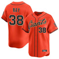 CAdoa SF.Giants #38 Robbie Ray Player Orange Home Limited Stitched Jerseys