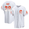 CAdoa SF.Giants #38 Robbie Ray Player White City Connect Home Game Stitched Jerseys
