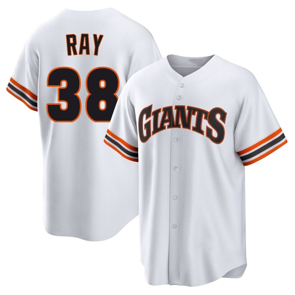 CAdoa SF.Giants #38 Robbie Ray Player White Home Game Stitched Jerseys