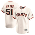 CAdoa SF.Giants #51 Jung Hoo Lee Player Cream Home Limited Stitched Jerseys