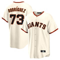 CAdoa SF.Giants #73 Randy Rodriguez Player Cream Home Game Stitched Jerseys