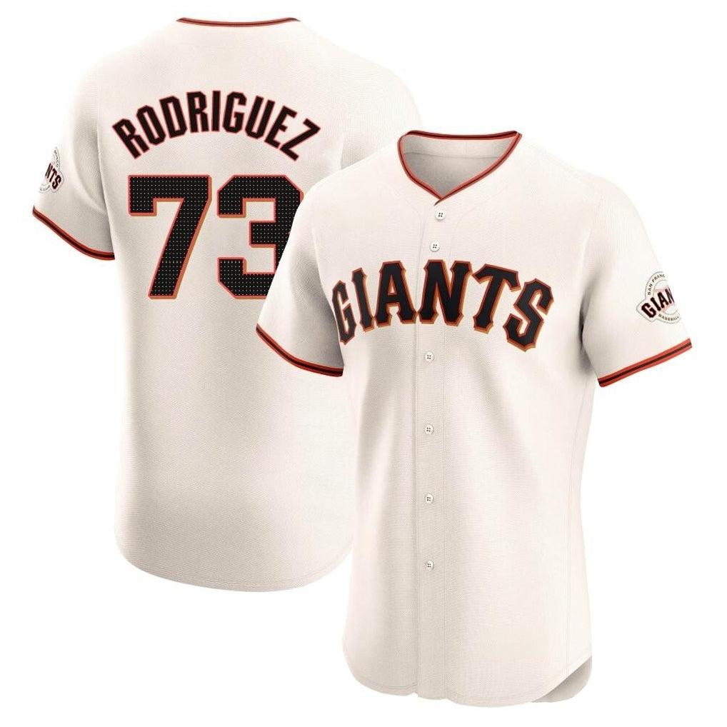 CAdoa SF.Giants #73 Randy Rodriguez Player Cream Home Limited Elite Stitched Jerseys