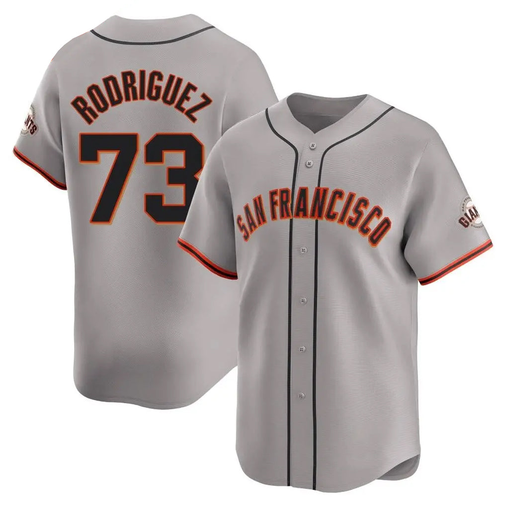 CAdoa SF.Giants #73 Randy Rodriguez Player Gray Home Limited Stitched Jerseys