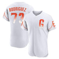CAdoa SF.Giants #73 Randy Rodriguez Player White City Connect Home Limited Elite Stitched Jerseys