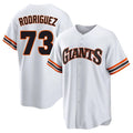 CAdoa SF.Giants #73 Randy Rodriguez Player White Home Game Stitched Jerseys