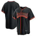 CAdoa SF.Giants Blank Player Black Alternate Limited Stitched Jerseys
